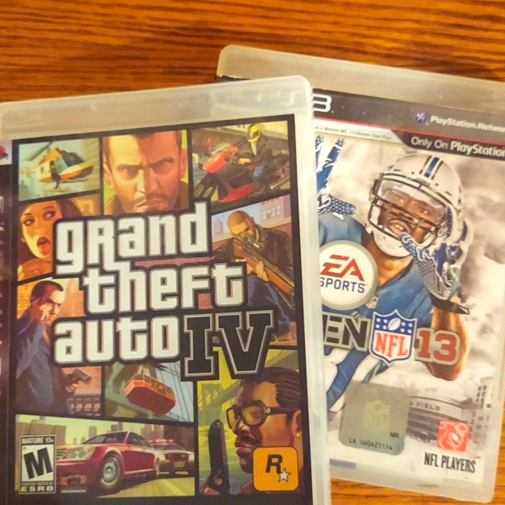 Grand theft auto with map-madden 13 ps3